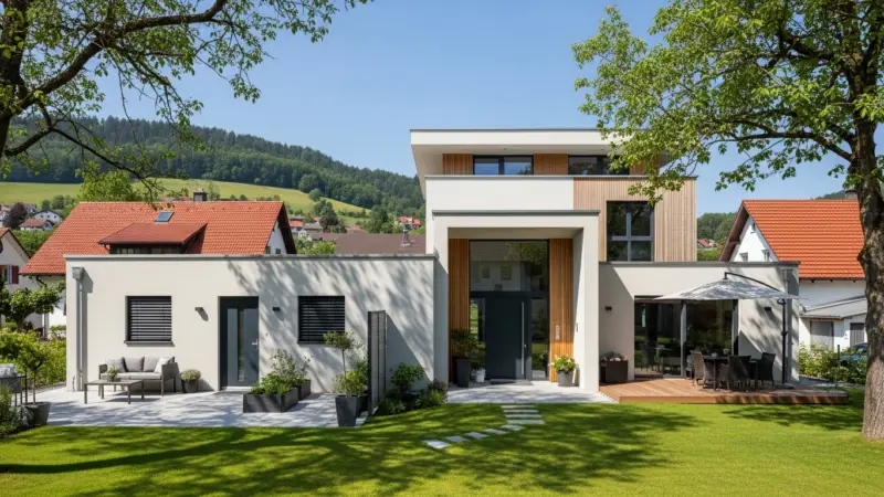 Hausbau mit Einliegerwohnung